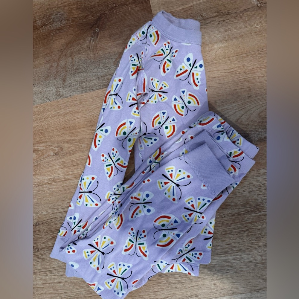 Purple butterfly PJ set
